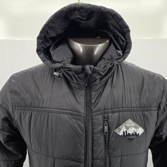 Coalatree Camper Ripstop Comformax Micro Puffer Hooded Sz S Eco Friendly Jacket - Picture 3 of 11